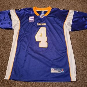 Onfield Reebok Minnesota Vikings Farve  4 Jersey